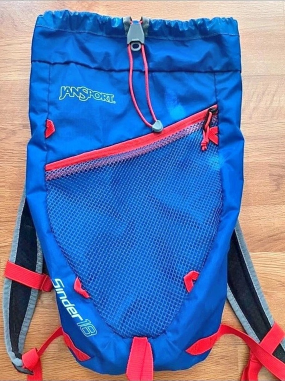 JanSport Sinder 18 Backpack Blue & Red